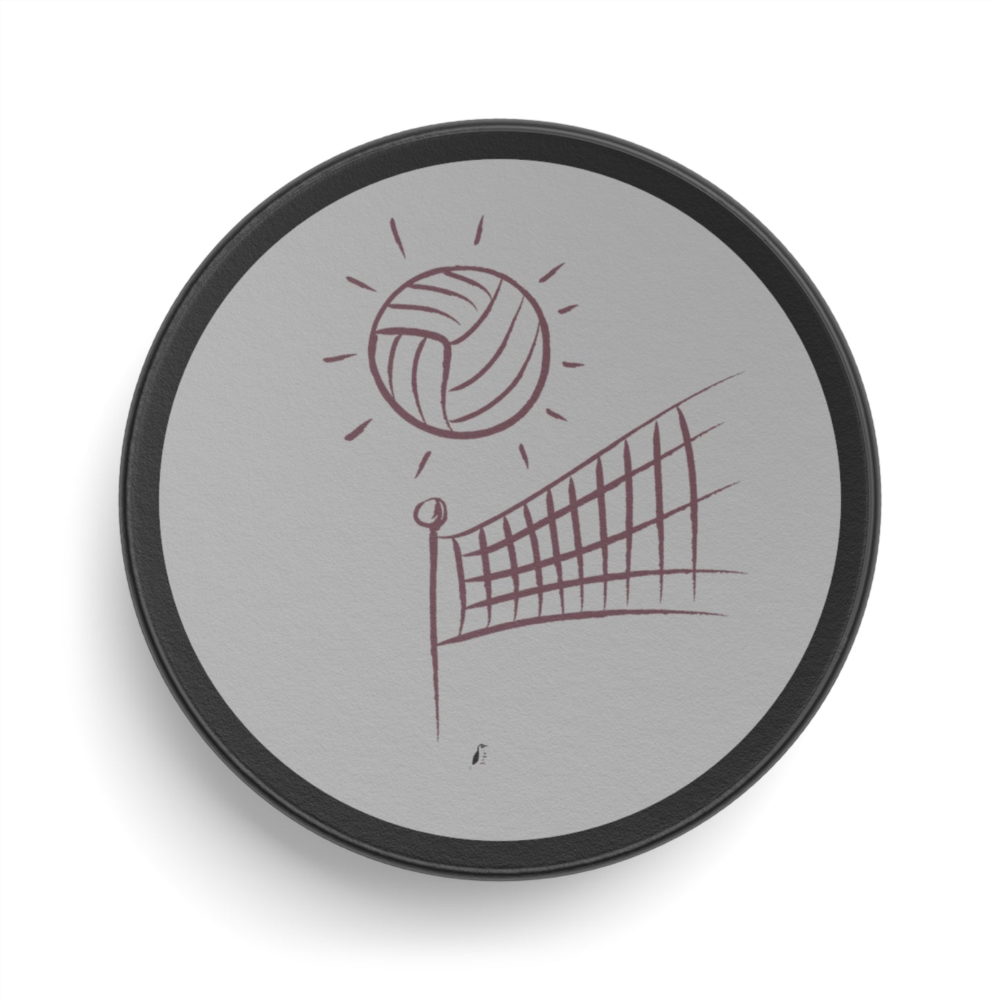 Hockey Puck: Volleyball Lite Grey