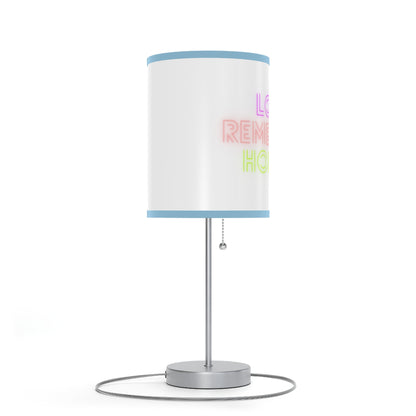 Lamp on a Stand, US|CA plug: Lost Remember Honor White 