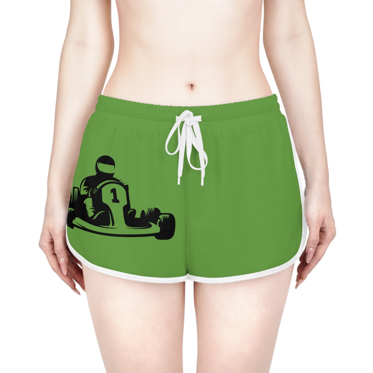 Women's Relaxed Shorts: Racing Green