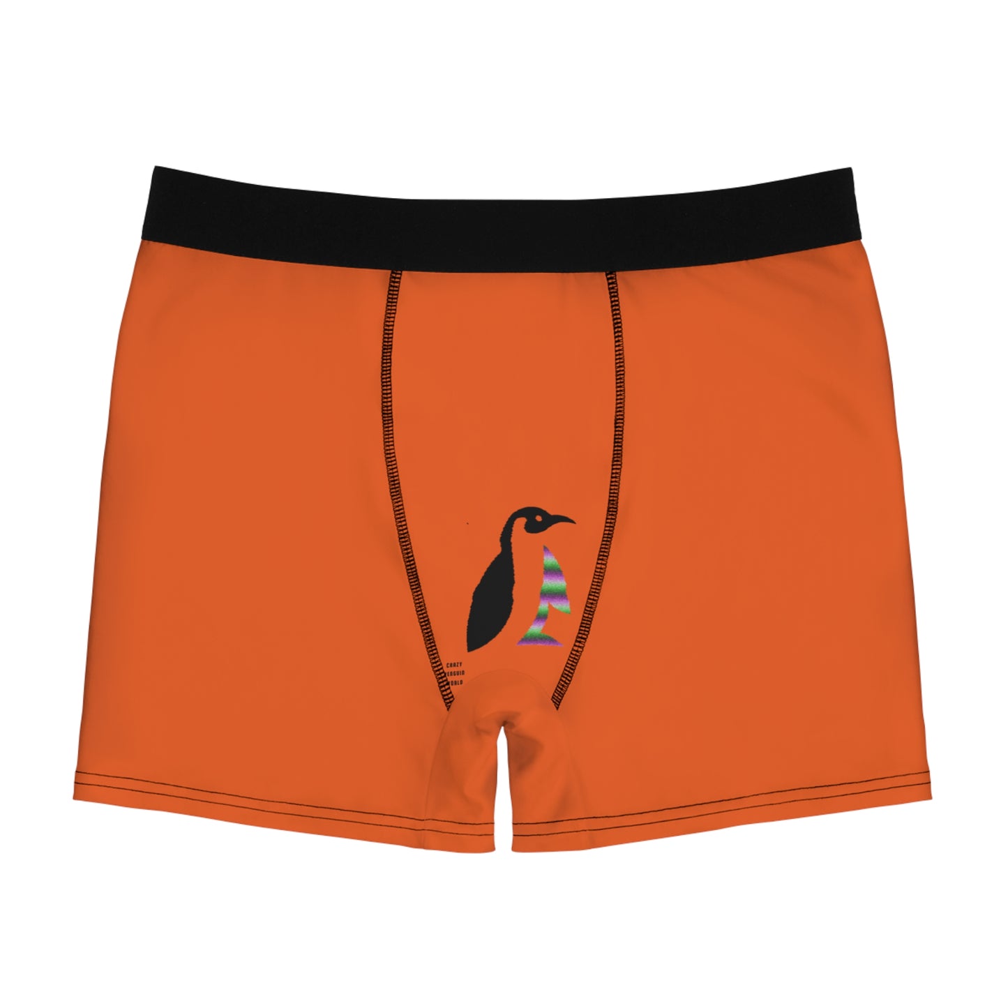 Men's Boxer Briefs: Volleyball Orange