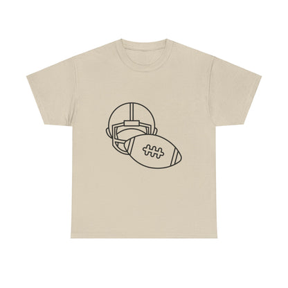 Heavy Cotton Tee: Football #1