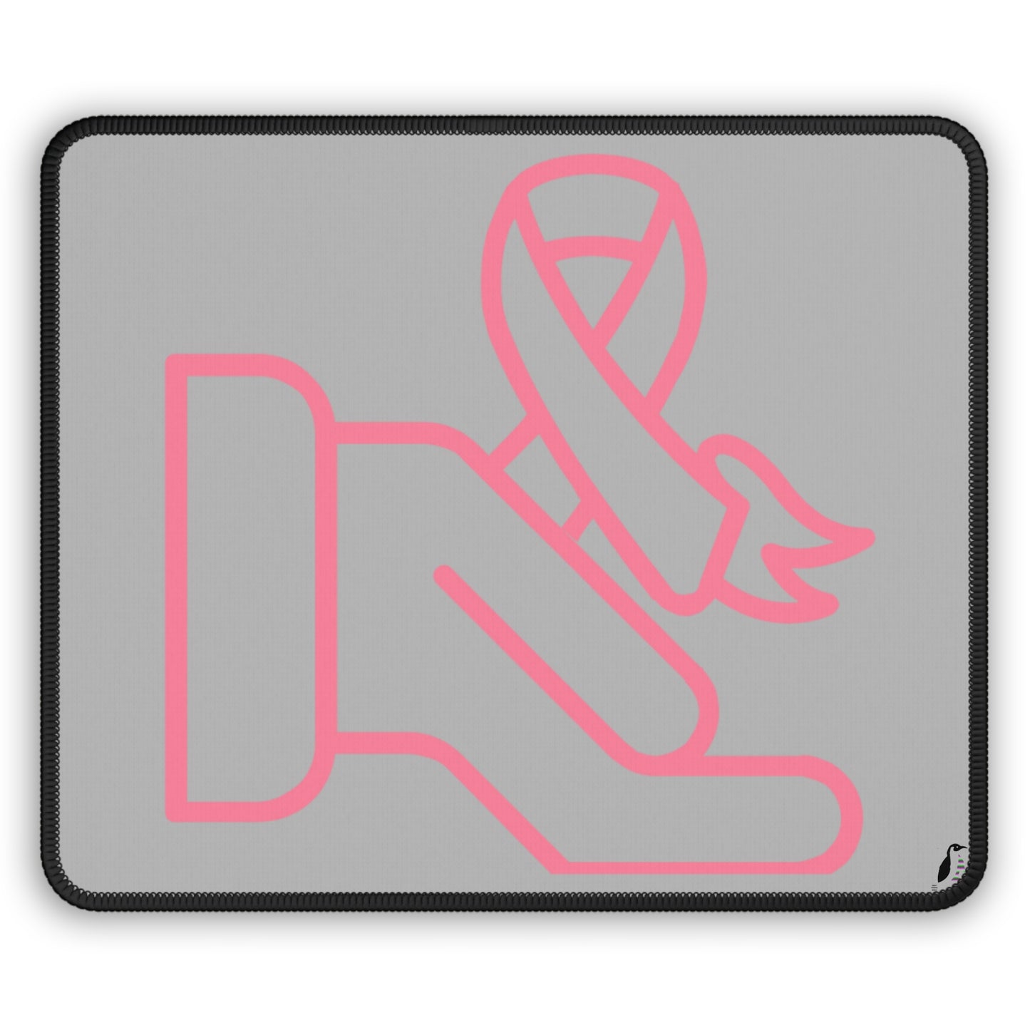 Gaming Mouse Pad: Fight Cancer Lite Grey