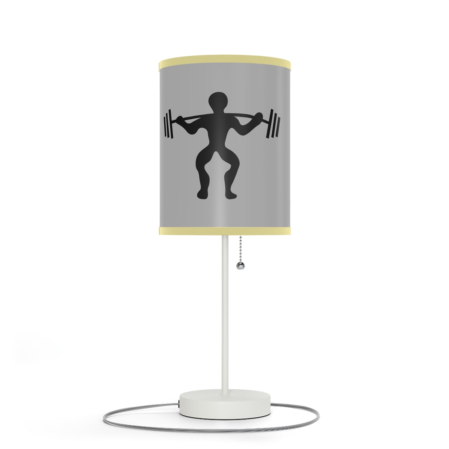 Lamp on a Stand, US|CA plug: Weightlifting Lite Grey