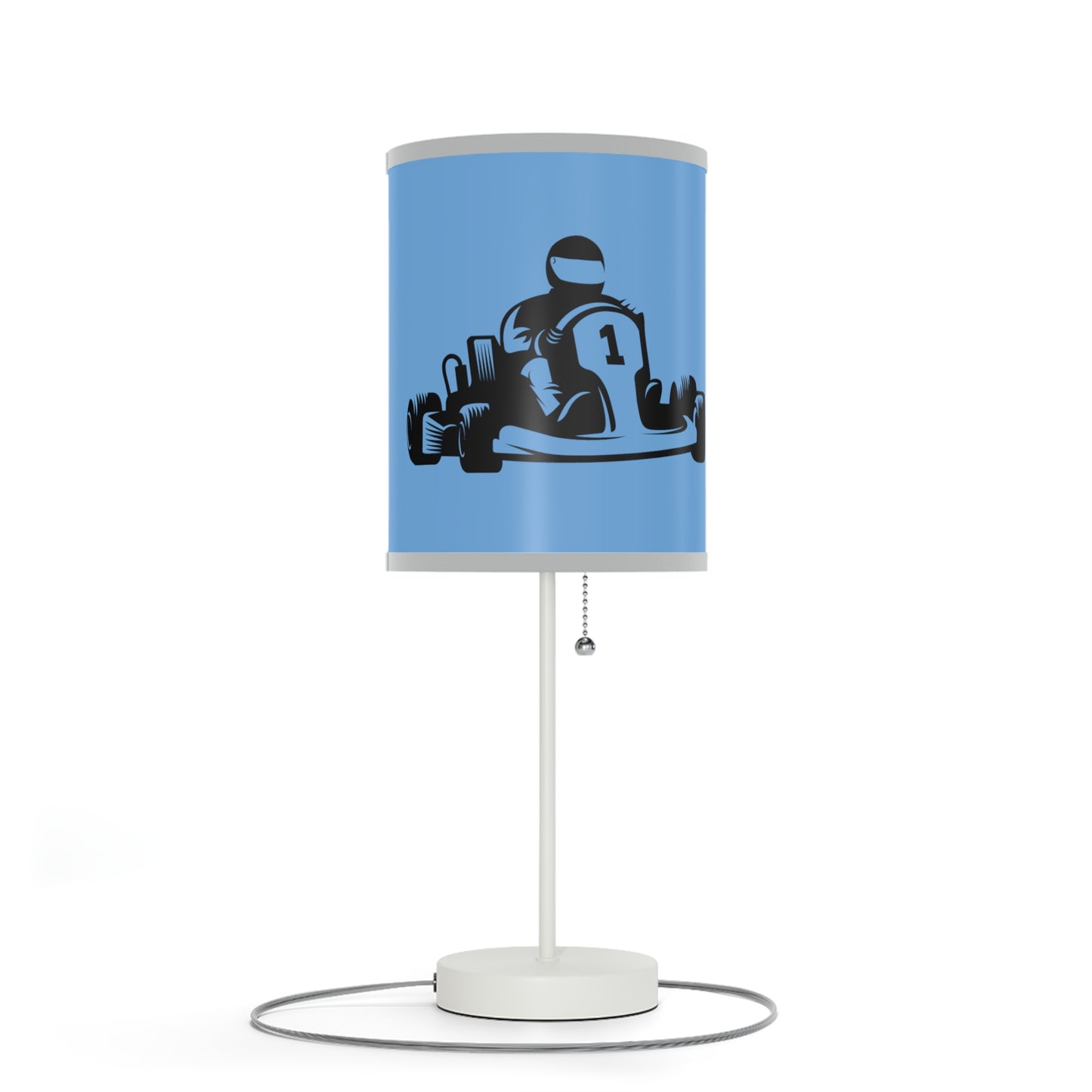 Lamp on a Stand, US|CA plug: Racing Lite Blue