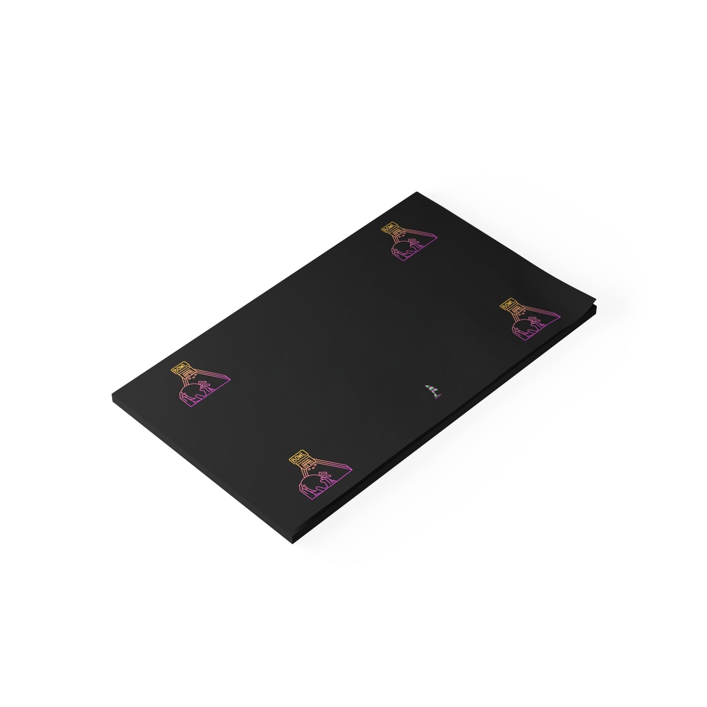 Post-it® Note Pads: Bowling Black