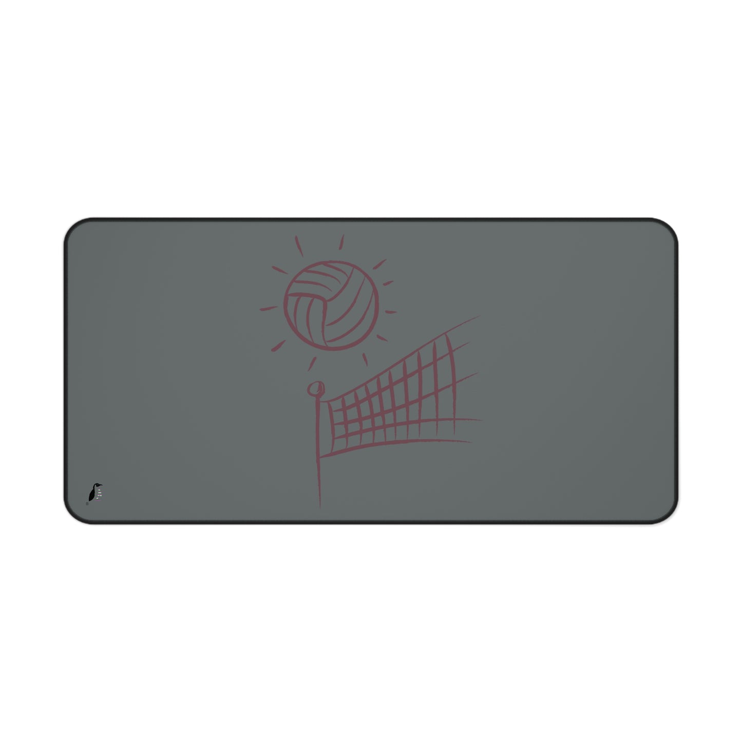 Desk Mat: Volleyball Lite Grey