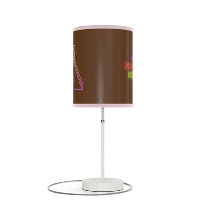 Lamp on a Stand, US|CA plug: Bowling Brown