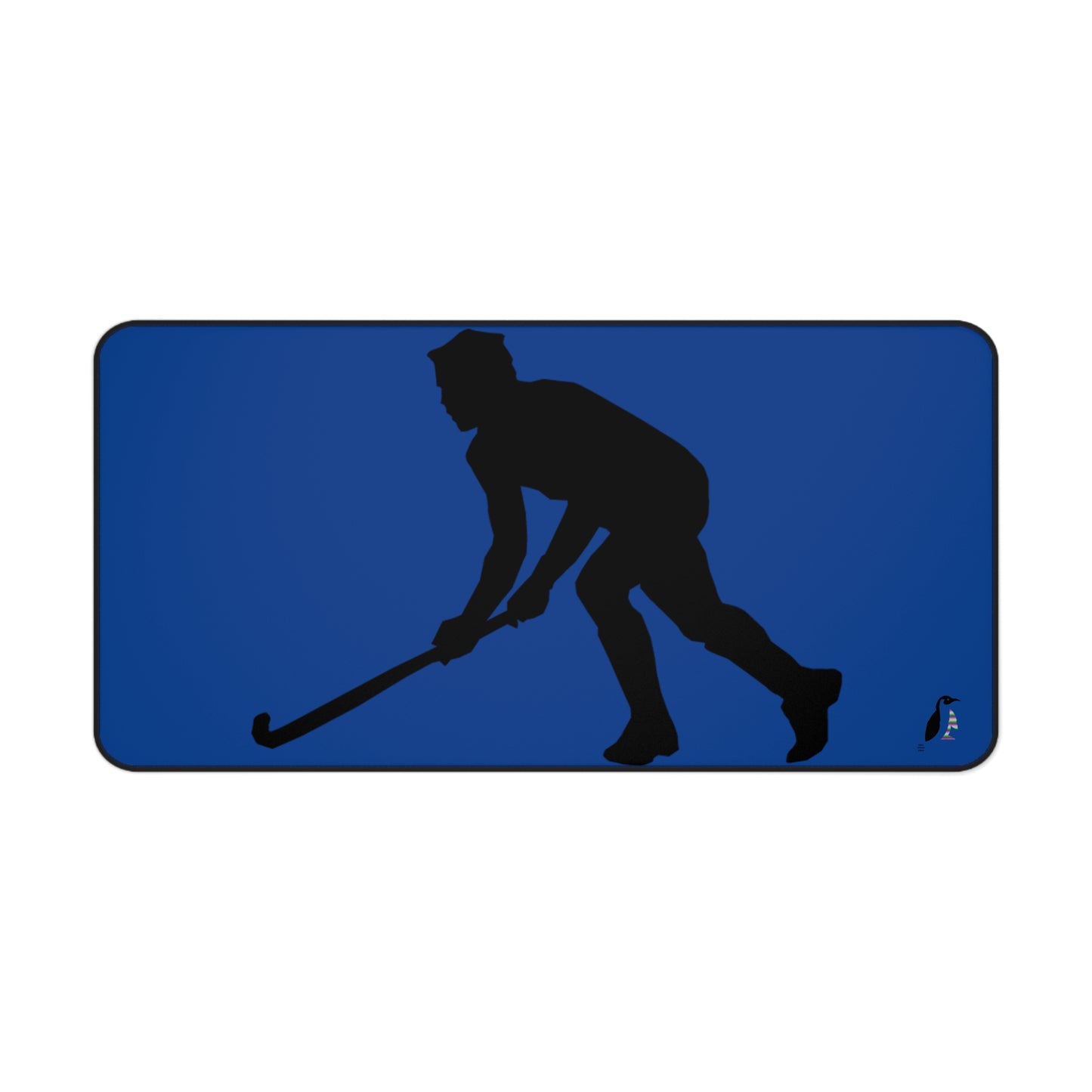 Desk Mat: Hockey Dark Blue