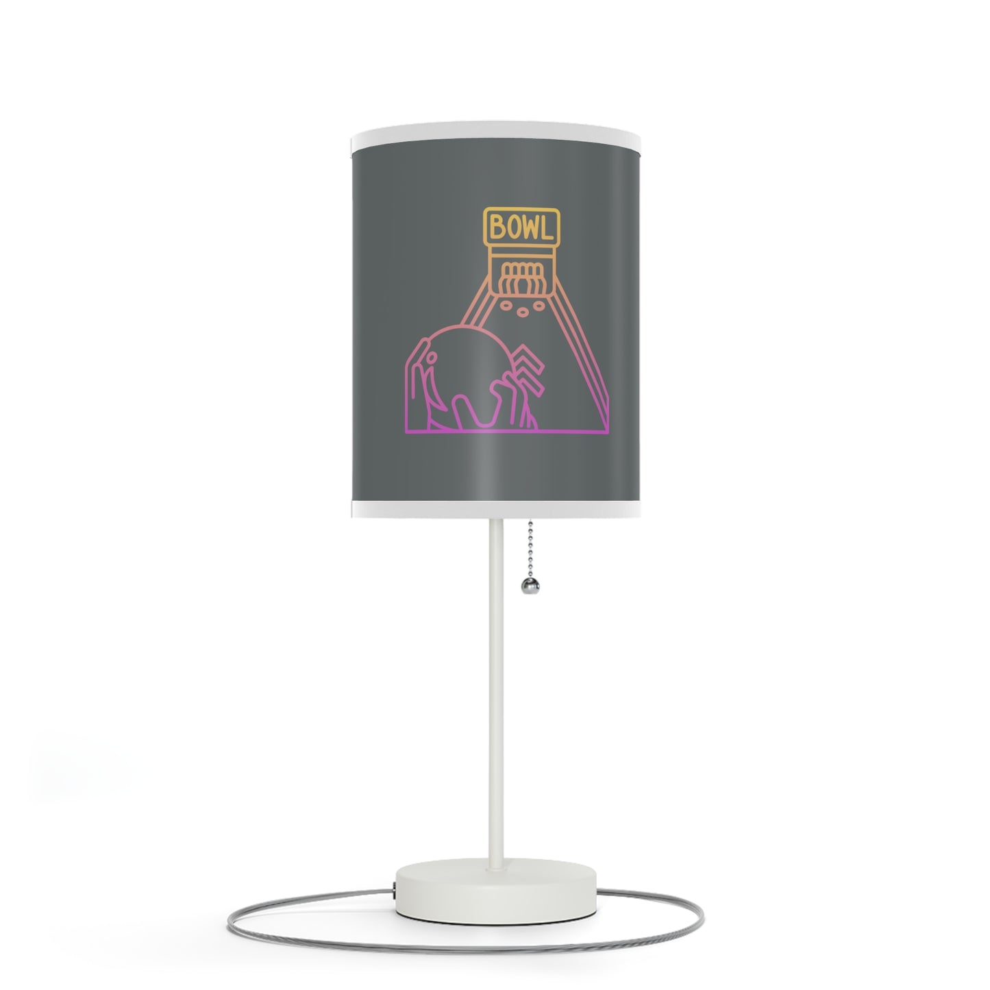 Lamp on a Stand, US|CA plug: Bowling Dark Grey