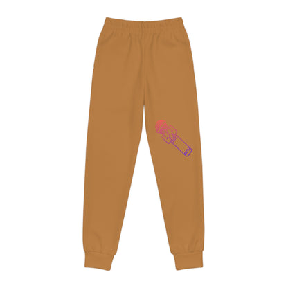 Youth Joggers: Music Lite Brown