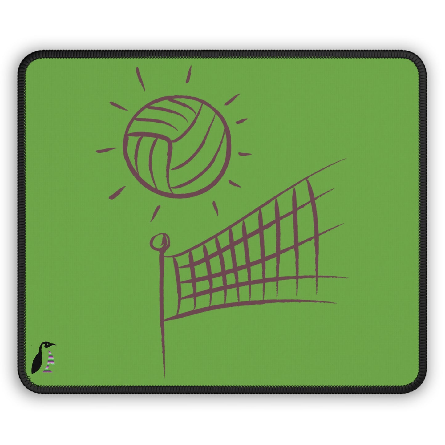 Gaming Mouse Pad: Volleyball Green