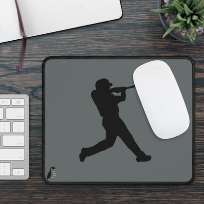 Gaming Mouse Pad: Baseball Dark Grey