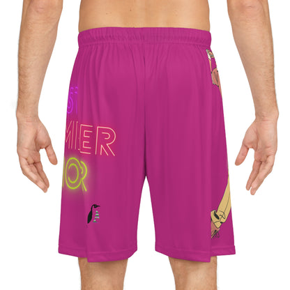 Basketball Shorts: Golf Pink