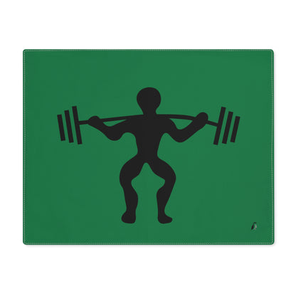 Placemat, 1pc: Weightlifting Dark Green