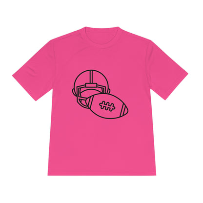 Moisture Wicking Tee: Football #3