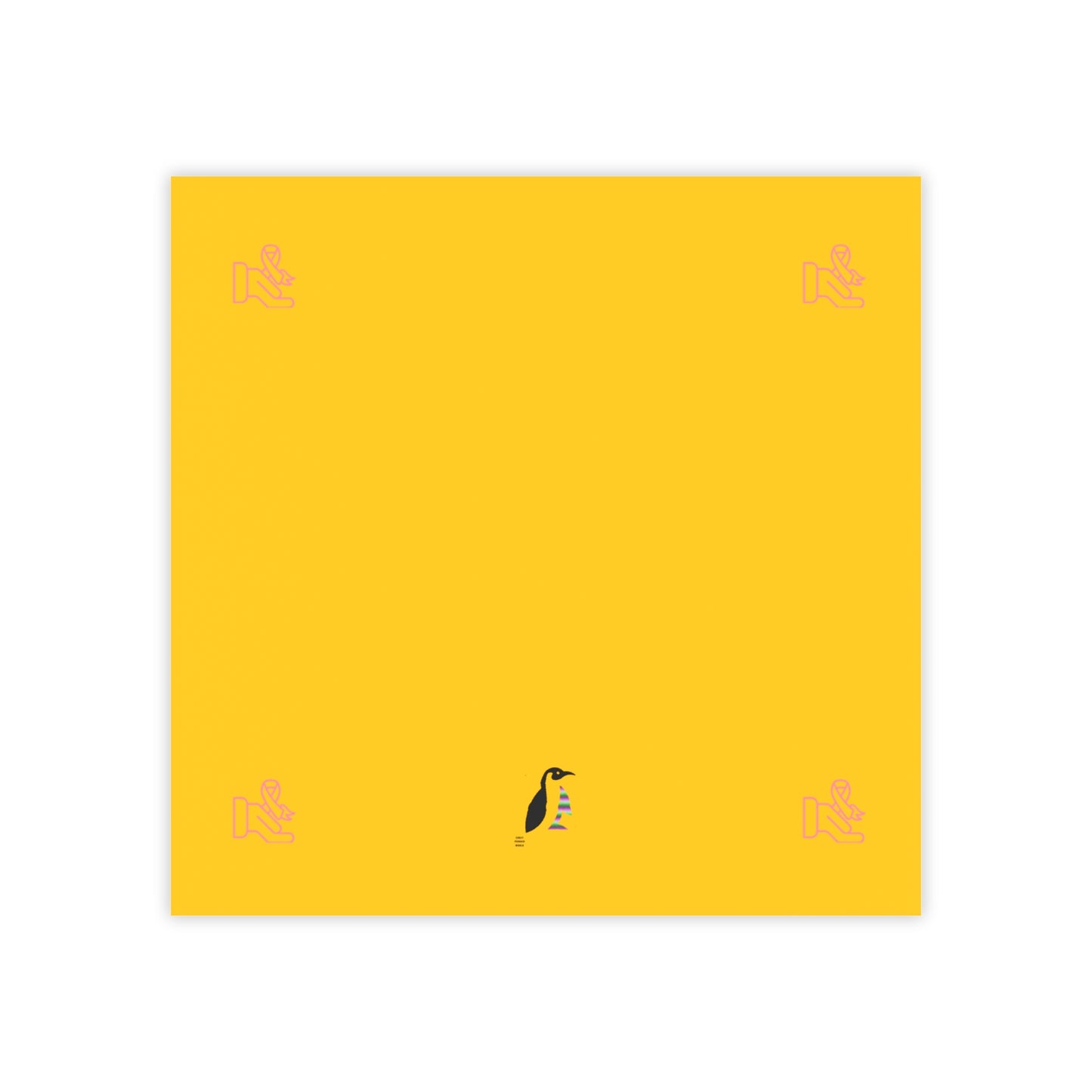 Post-it® Note Pads: Fight Cancer Yellow