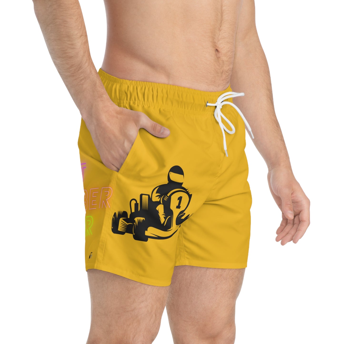 Swim Trunks: Racing Yellow