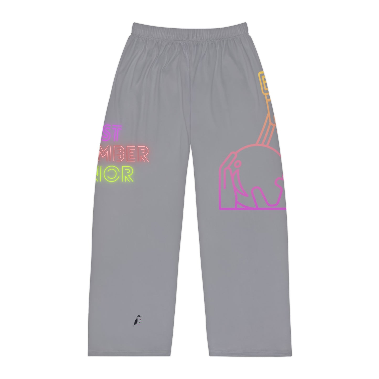 Men's Pajama Pants: Bowling Grey