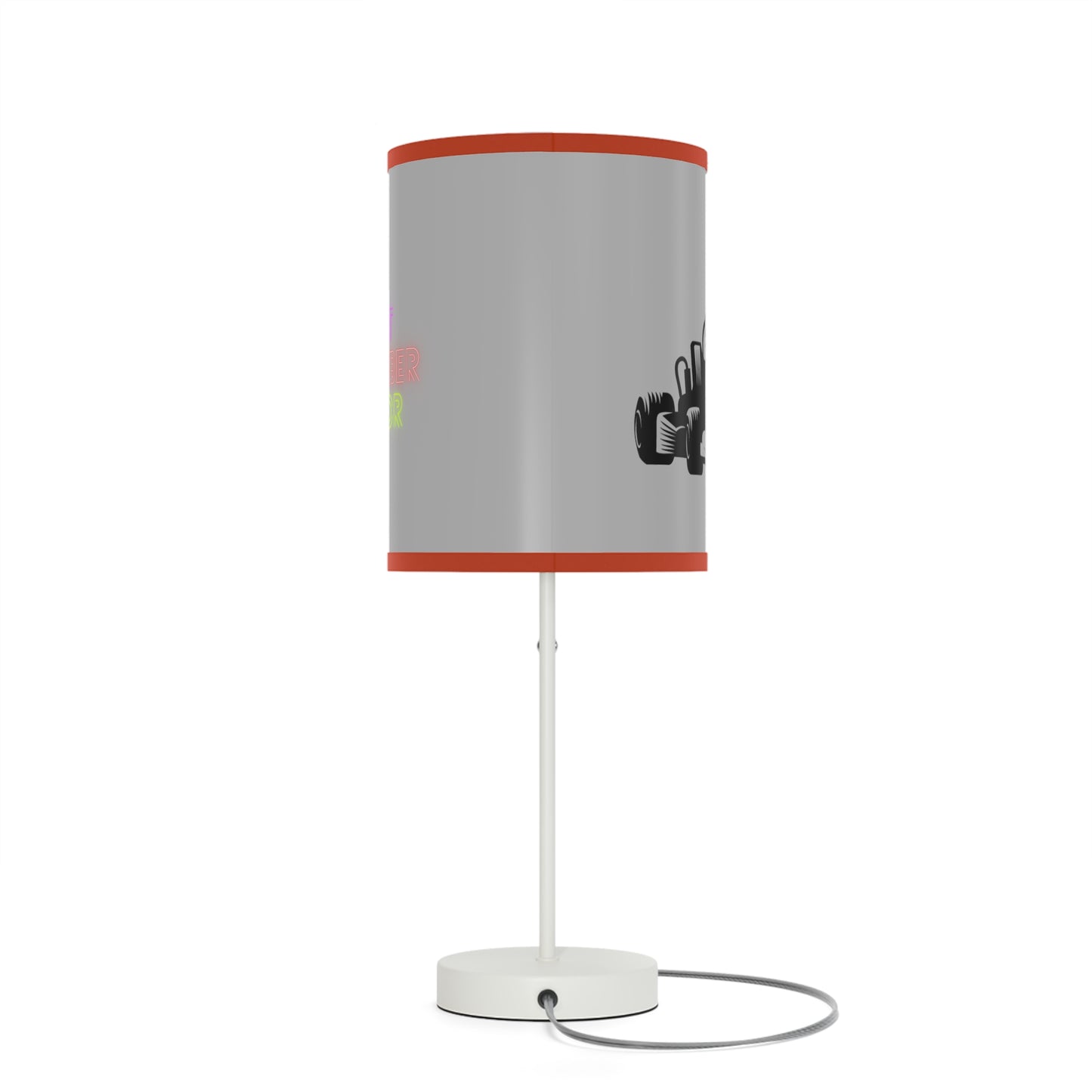 Lamp on a Stand, US|CA plug: Racing Lite Grey