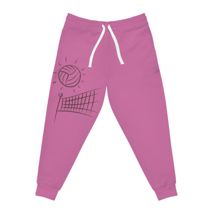 Athletic Joggers: Volleyball Lite Pink