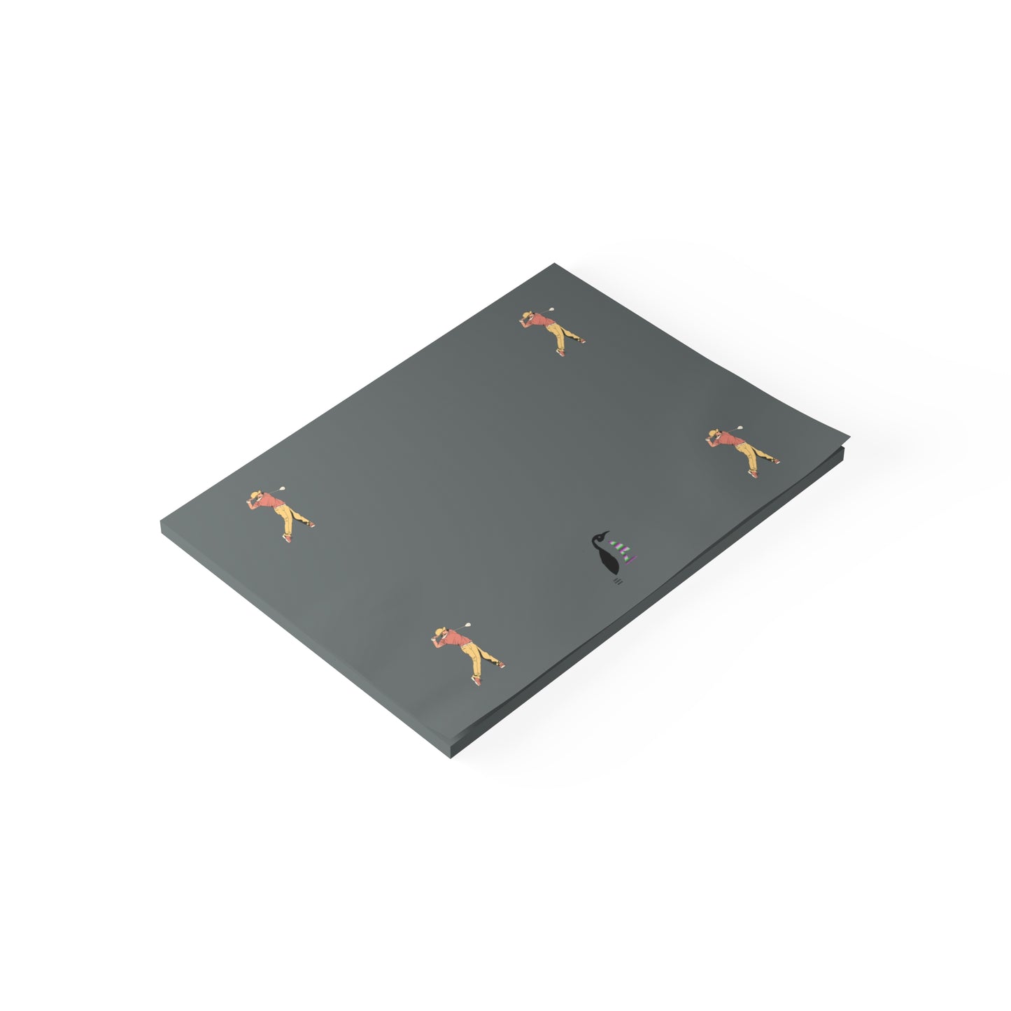 Post-it® Note Pads: Golf Dark Grey