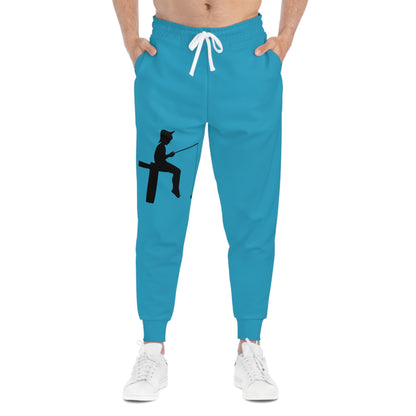 Athletic Joggers: Fishing Turquoise