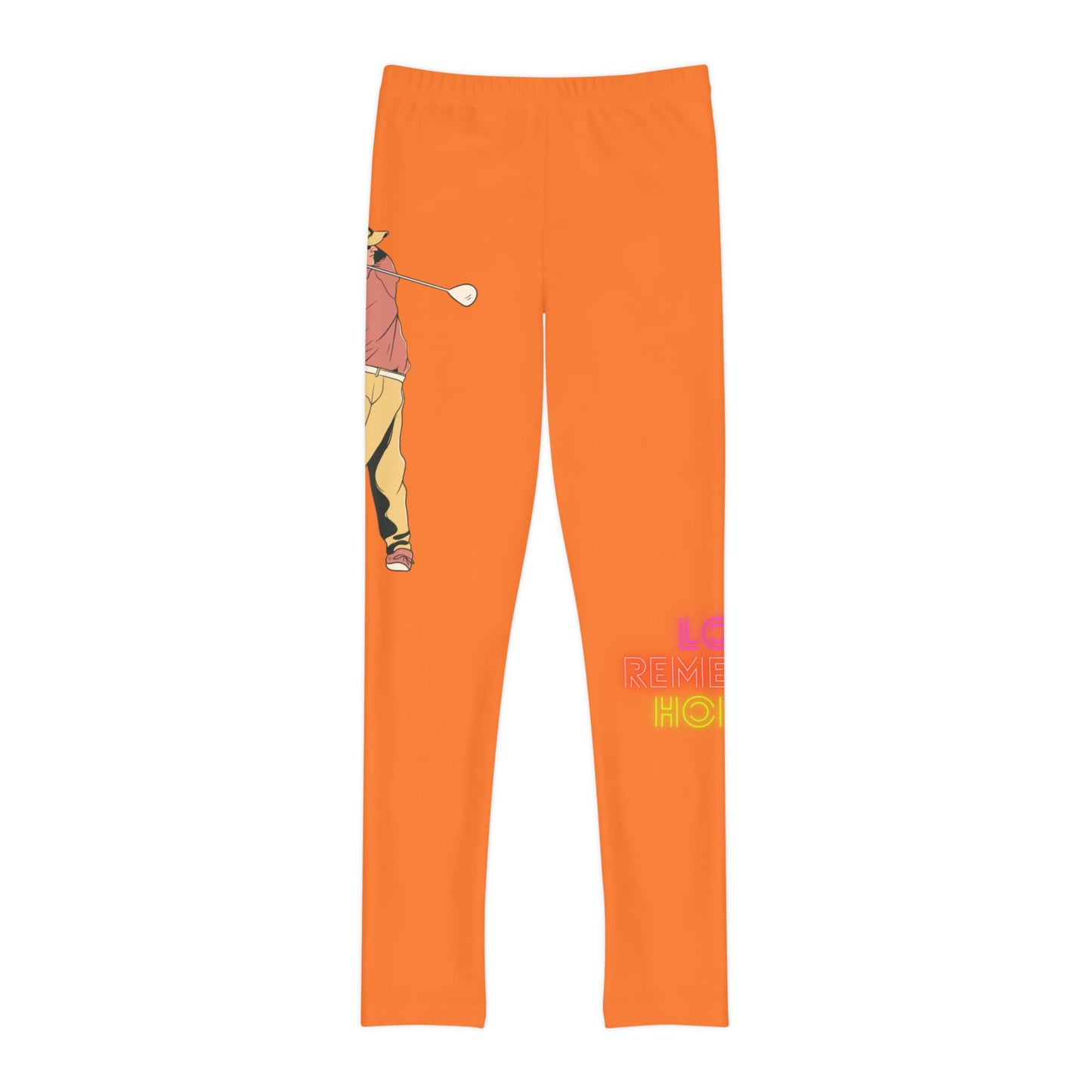 Youth Full-Length Leggings: Golf Crusta