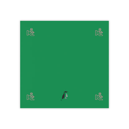 Post-it® Note Pads: Fight Cancer Dark Green