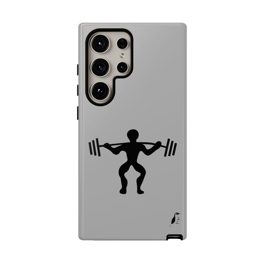 Tough Cases (for Samsung & Google): Weightlifting Lite Grey