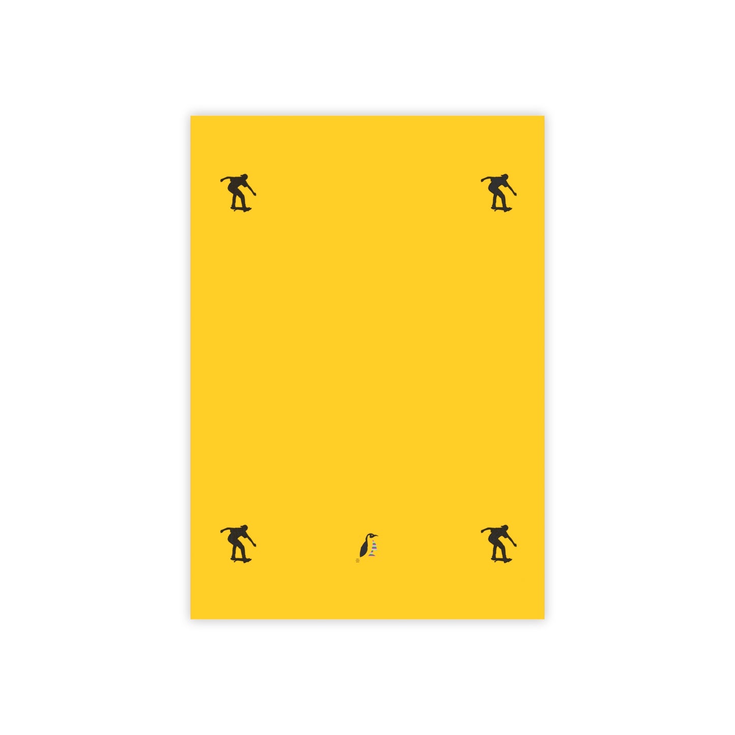 Post-it® Note Pads: Skateboarding Yellow