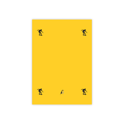 Post-it® Note Pads: Skateboarding Yellow