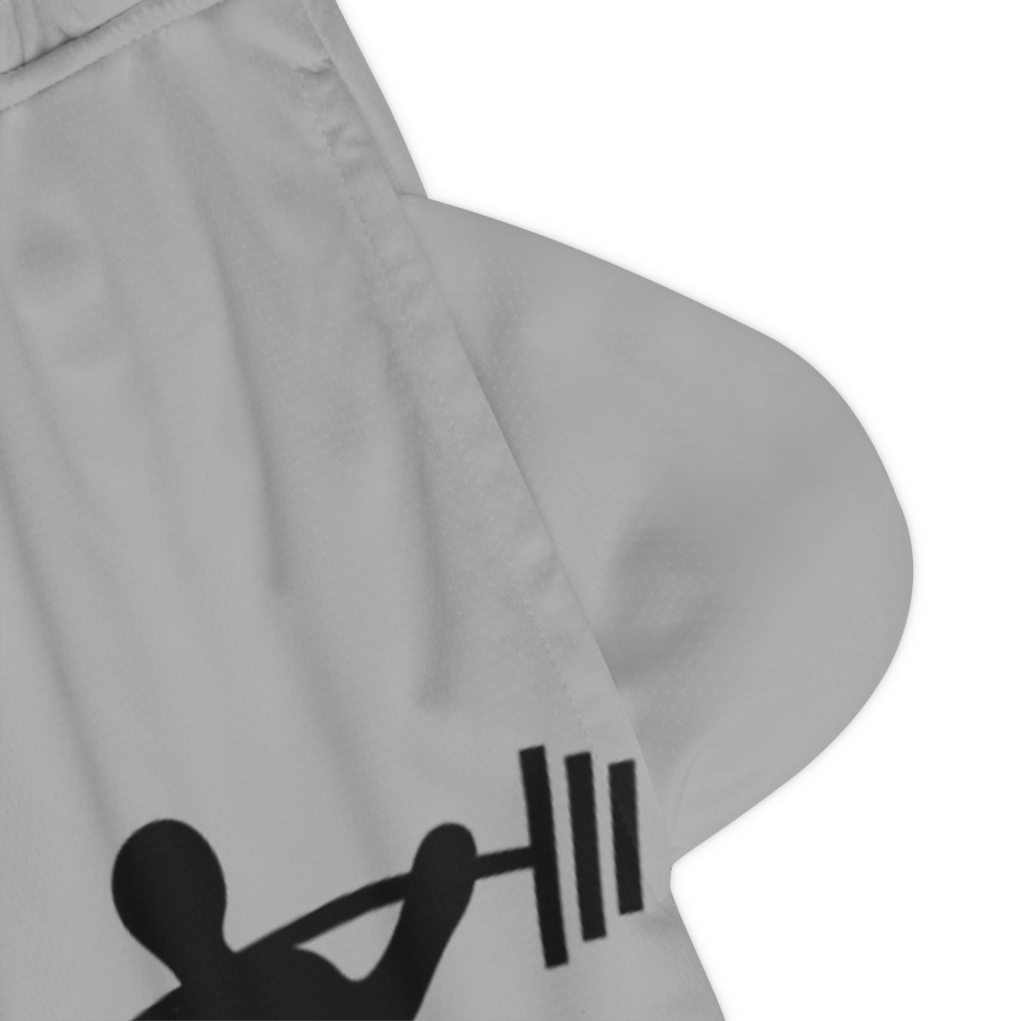 Basketball Rib Shorts: Weightlifting Lite Grey