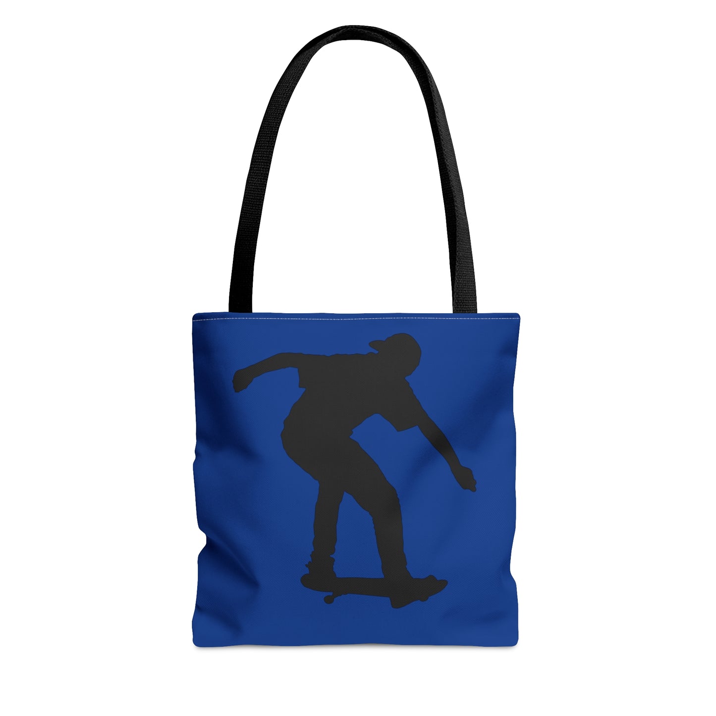 Tote Bag: Skateboarding Dark Blue