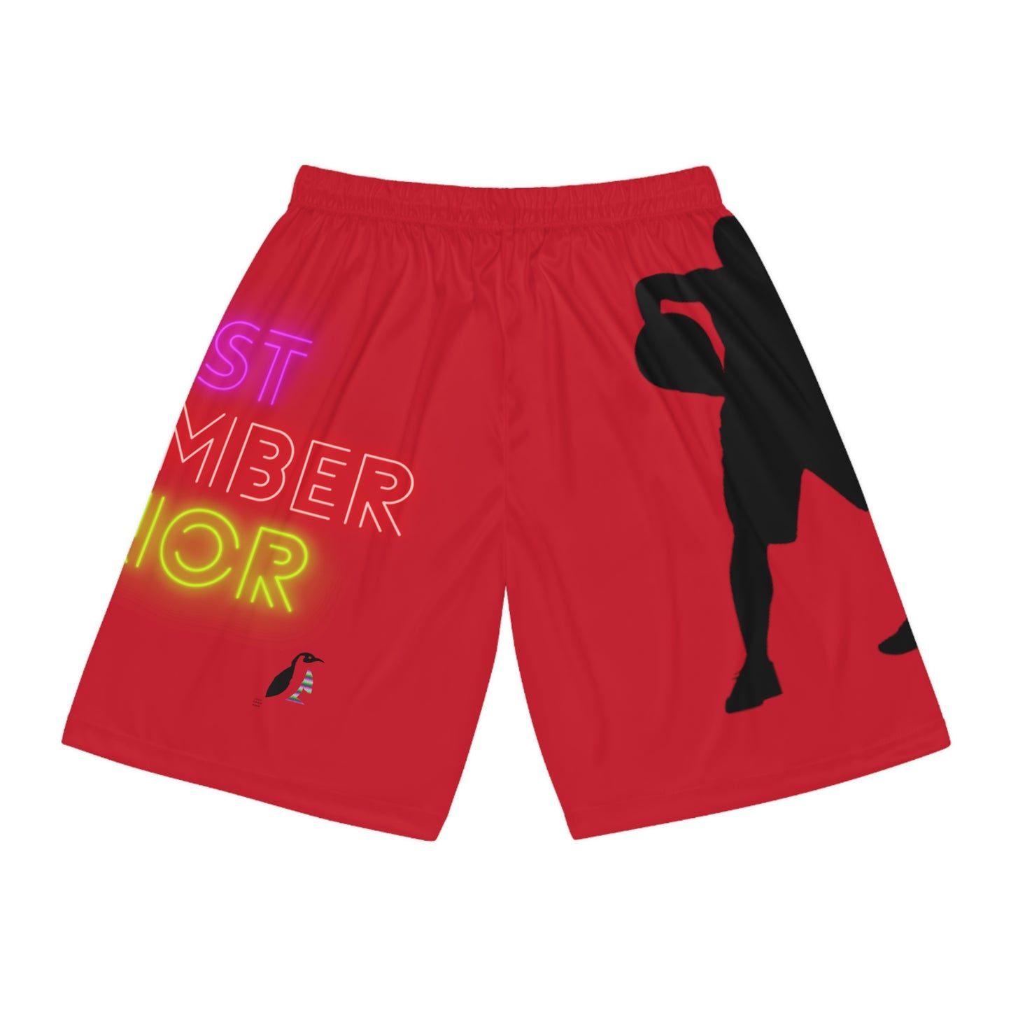 Basketball Shorts: Basketball Dark Red