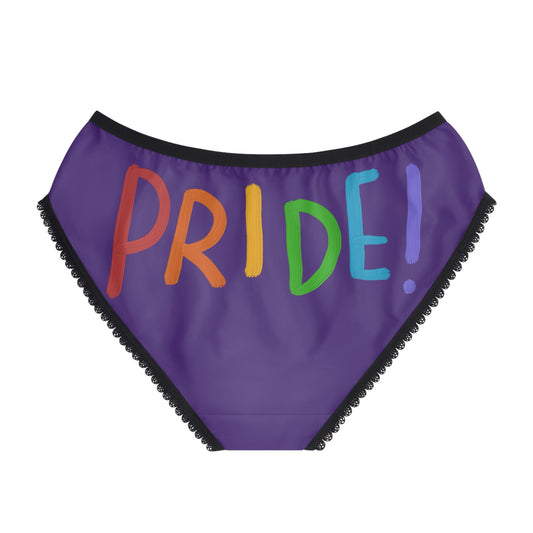 Women's Briefs: LGBTQ Pride Purple