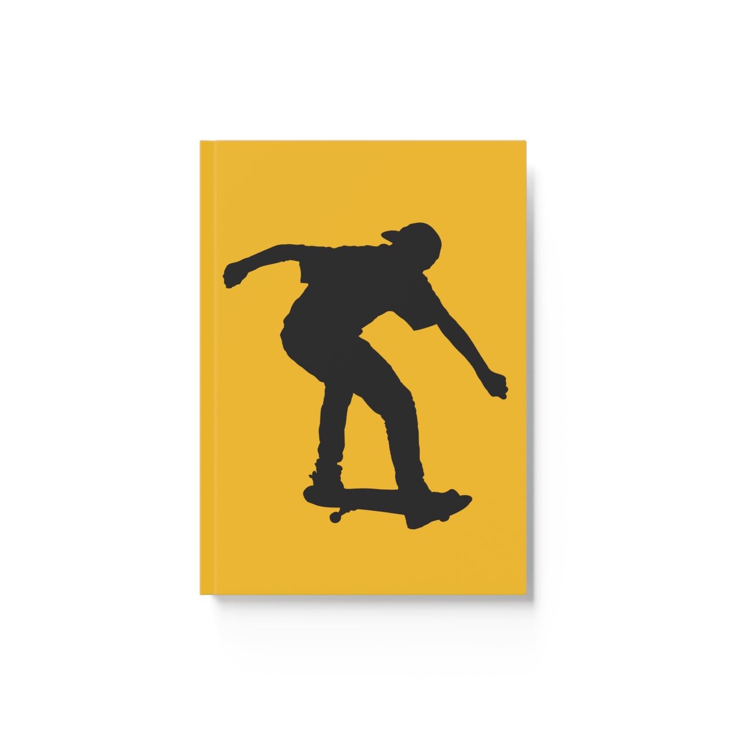 Hard Backed Journal: Skateboarding Yellow