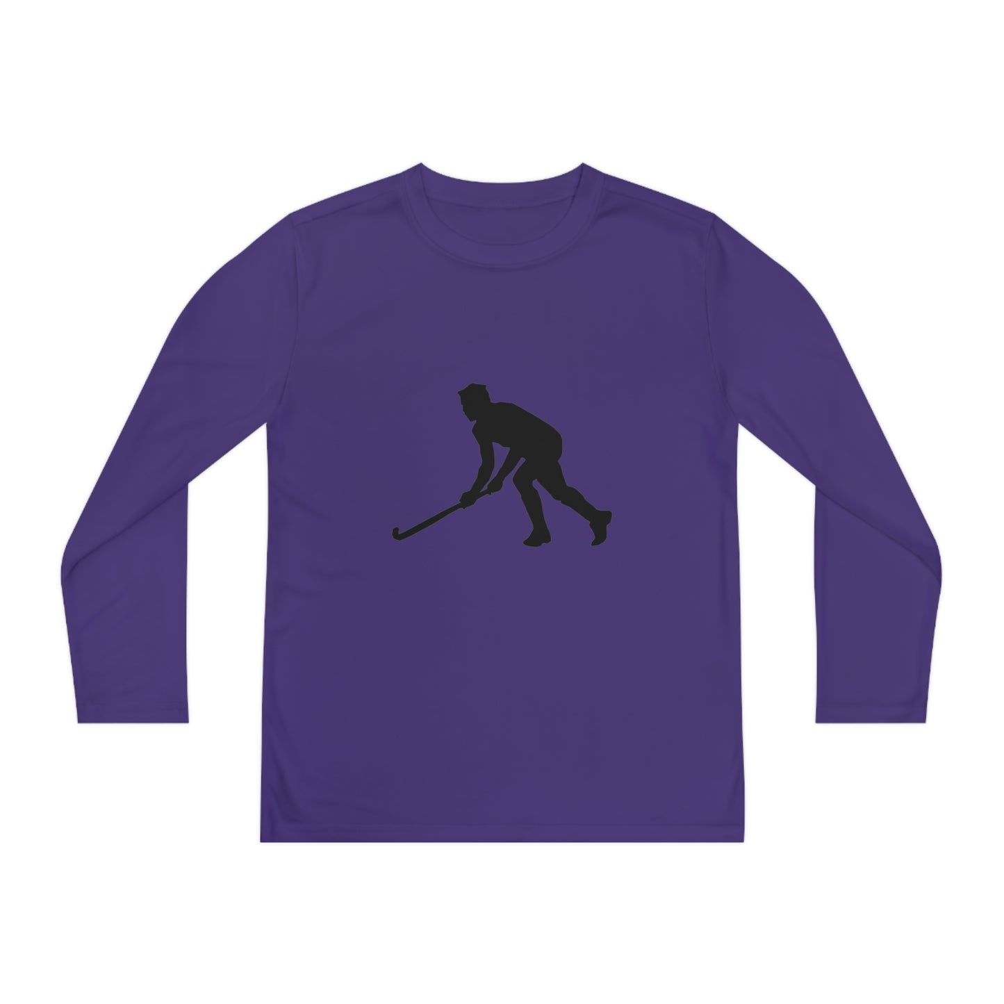 Youth Long Sleeve Competitor Tee: Hockey 