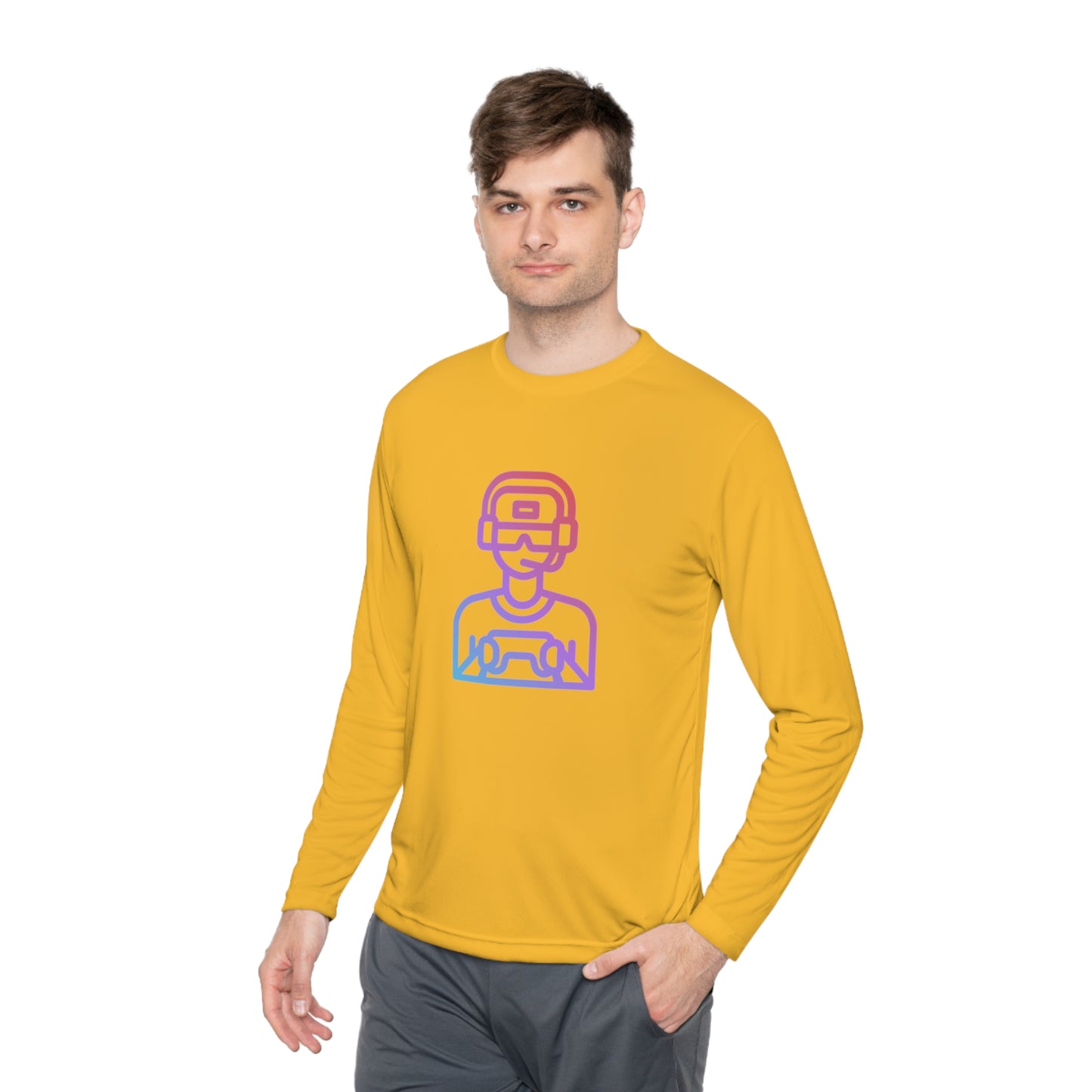 Lightweight Long Sleeve Tee: Gaming #1