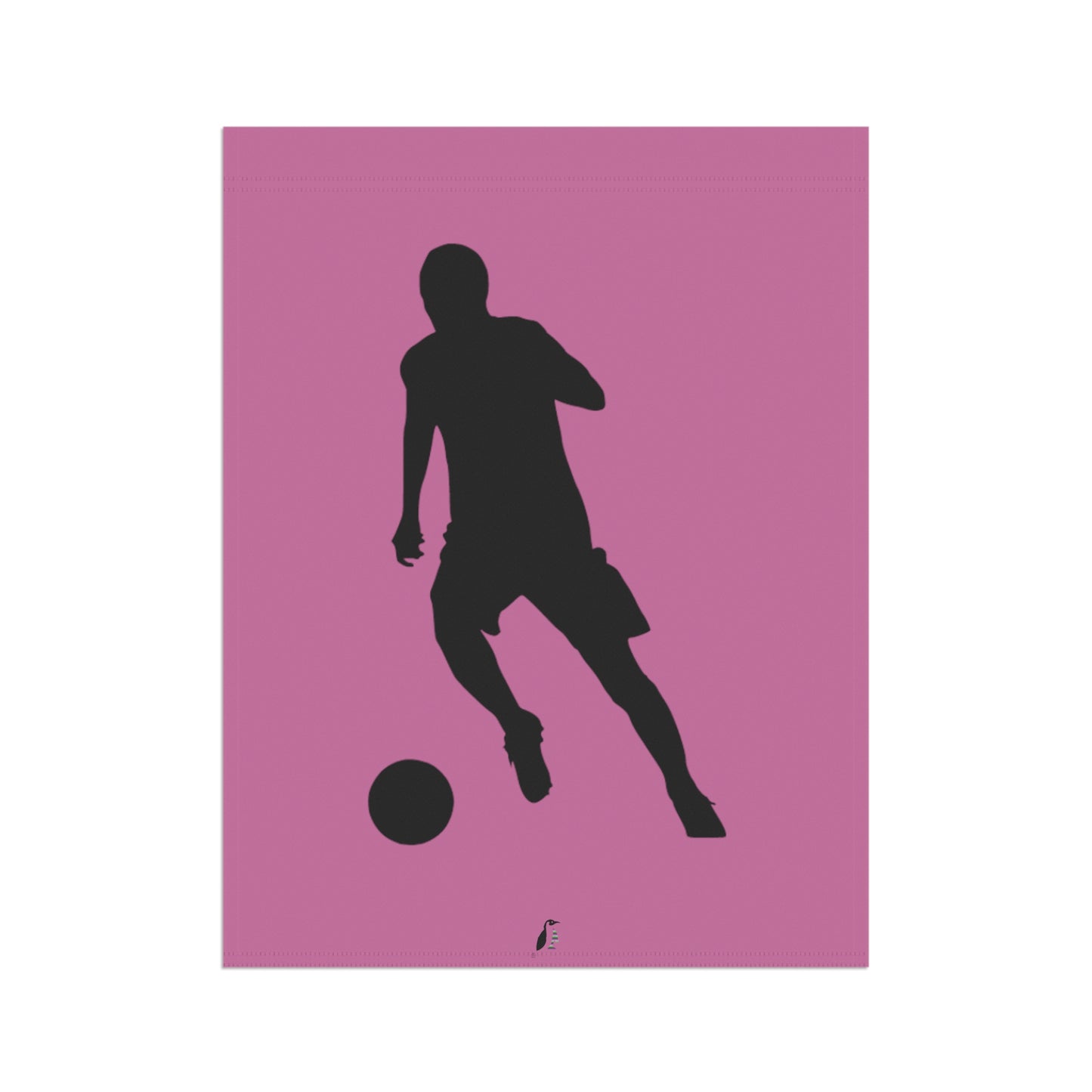 Garden & House Banner: Soccer Lite Pink