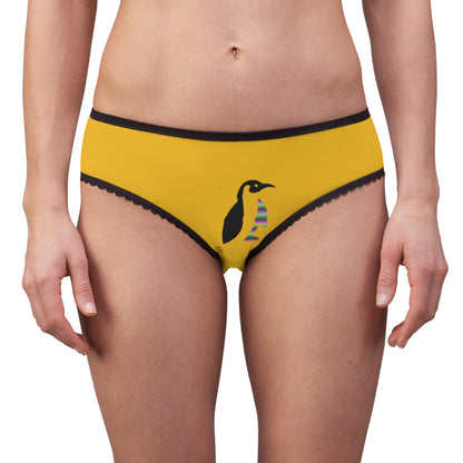 Women's Briefs: Dance Yellow