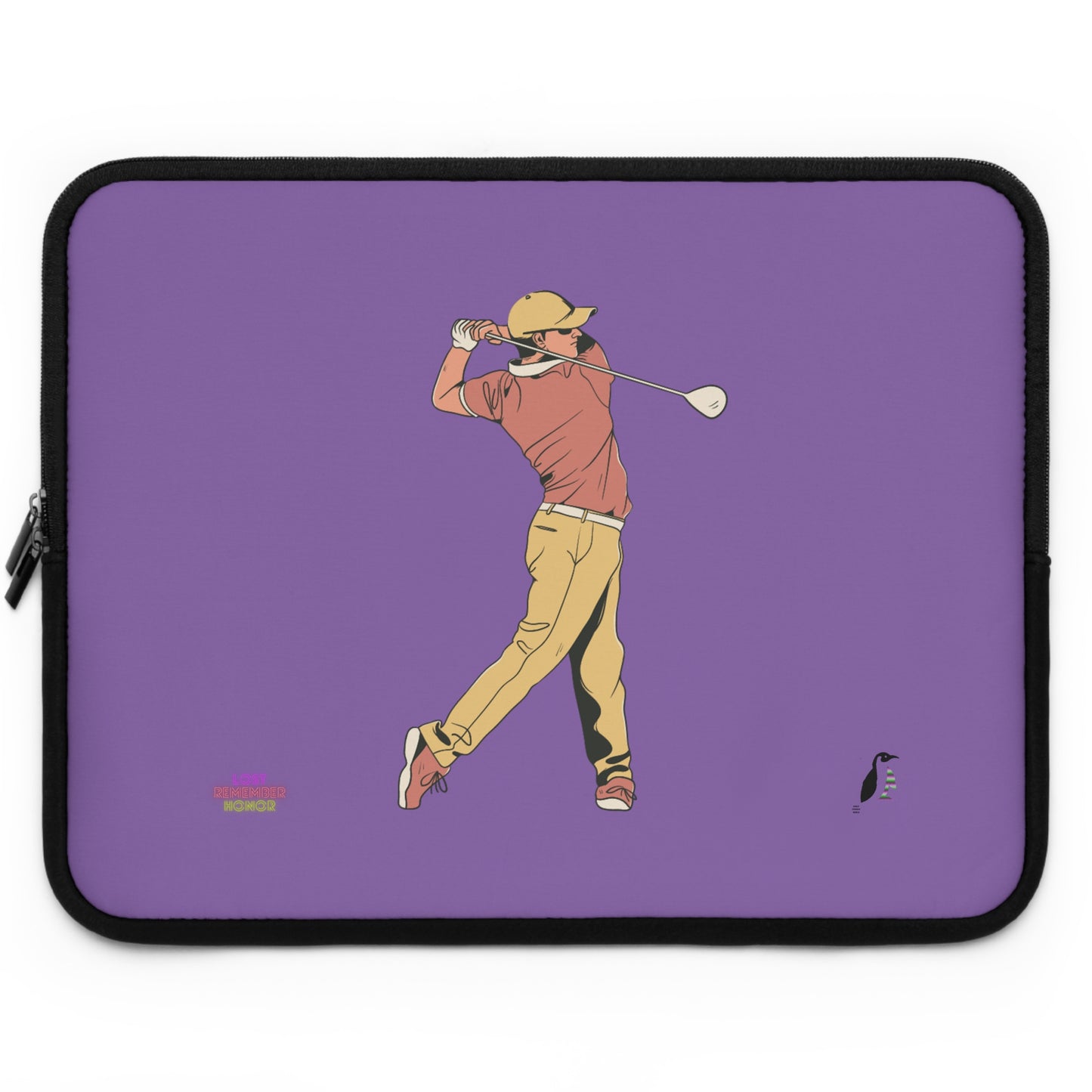 Laptop Sleeve: Golf Lite Purple