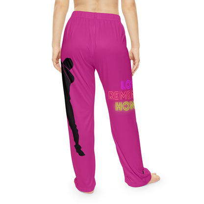 Women's Pajama Pants: Dance Pink