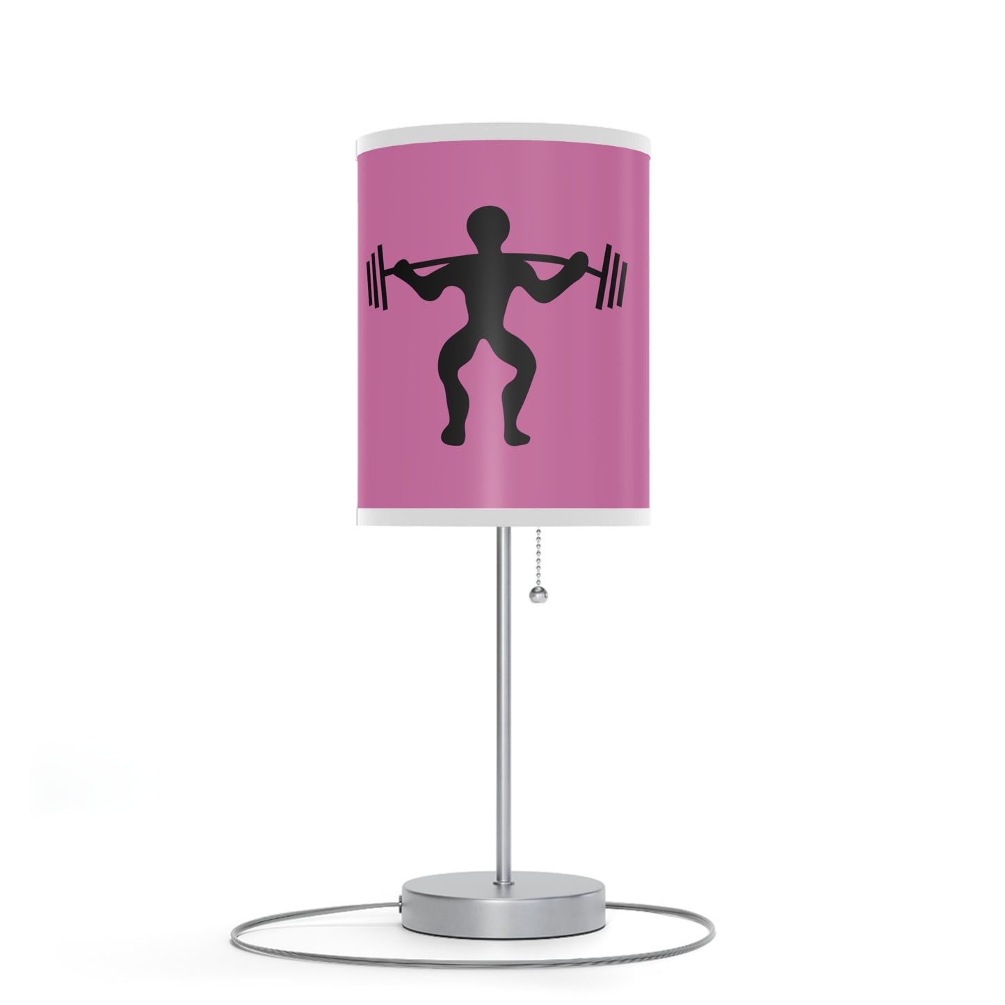 Lamp on a Stand, US|CA plug: Weightlifting Lite Pink 