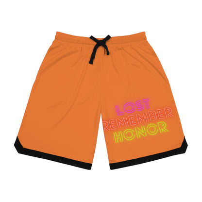 Basketball Rib Shorts: Lost Remember Honor Crusta