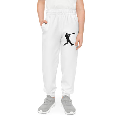 Youth Joggers: Baseball White