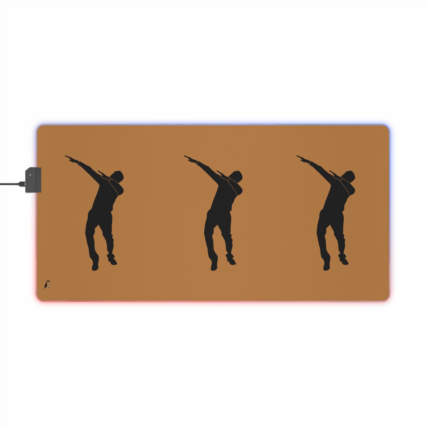 LED Gaming Mouse Pad: Dance Lite Brown