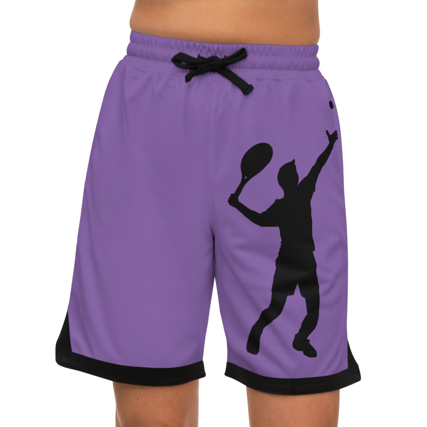 Basketball Rib Shorts: Tennis Lite Purple