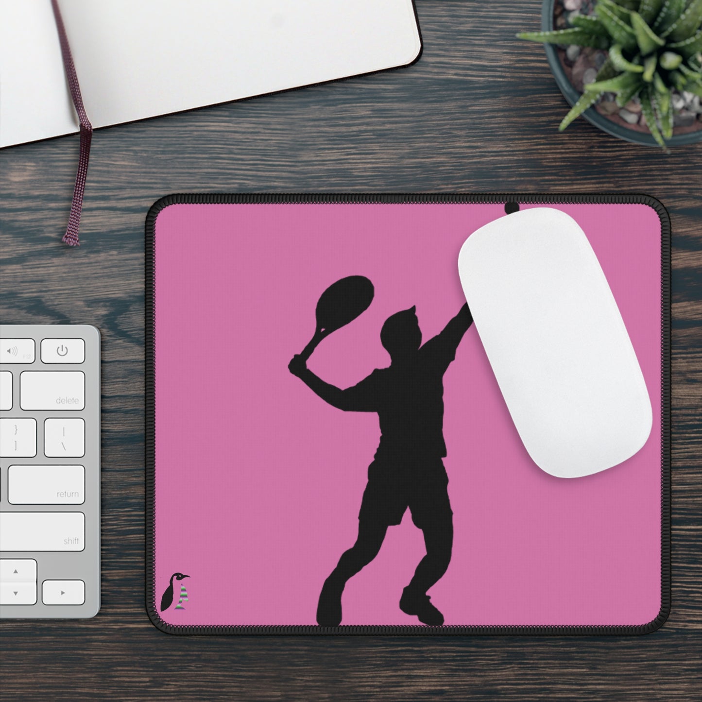 Gaming Mouse Pad: Tennis Lite Pink