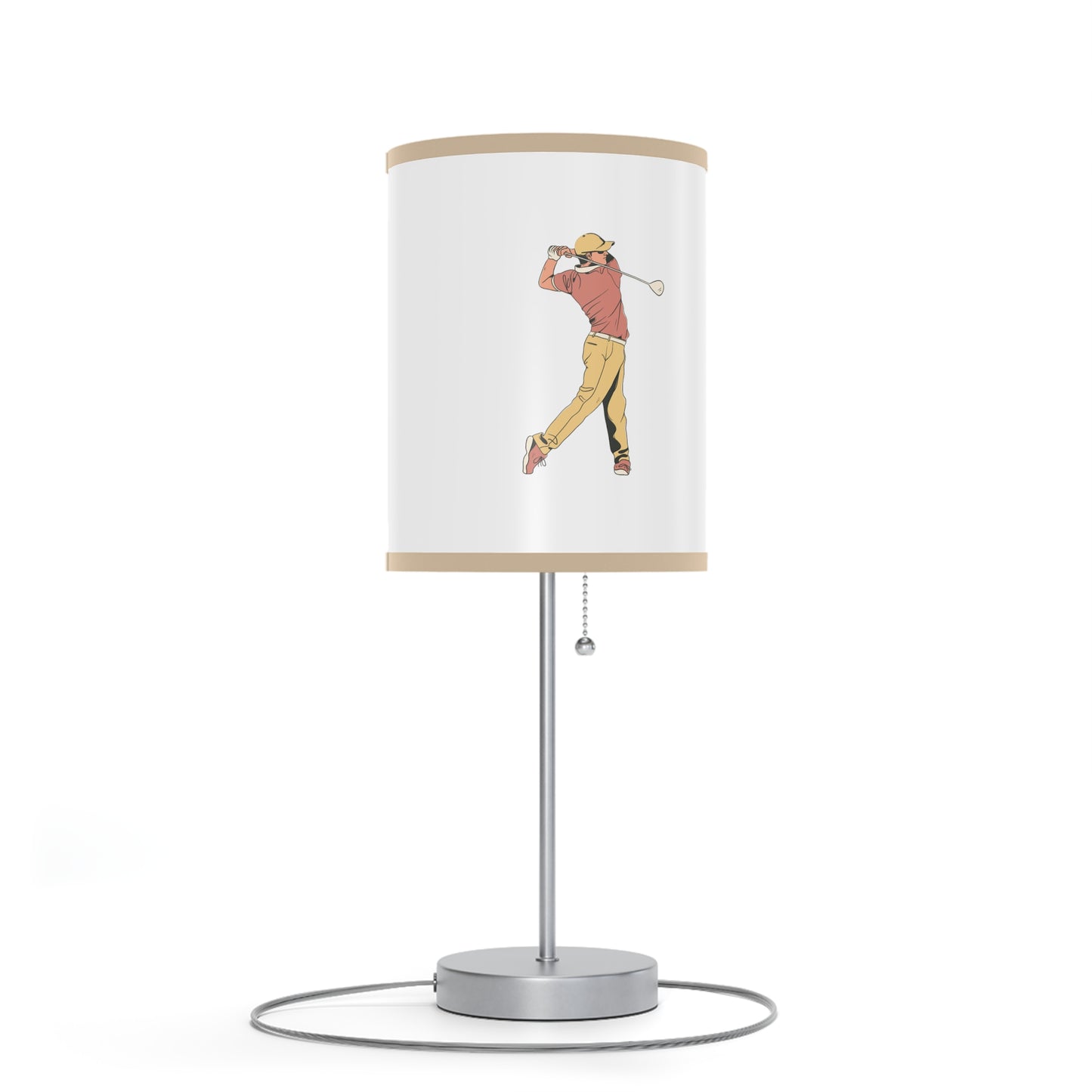 Lamp on a Stand, US|CA plug: Golf White 