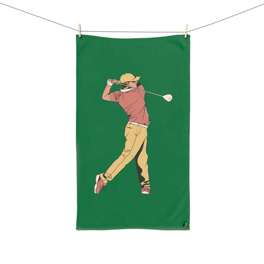 Hand Towel: Golf Dark Green